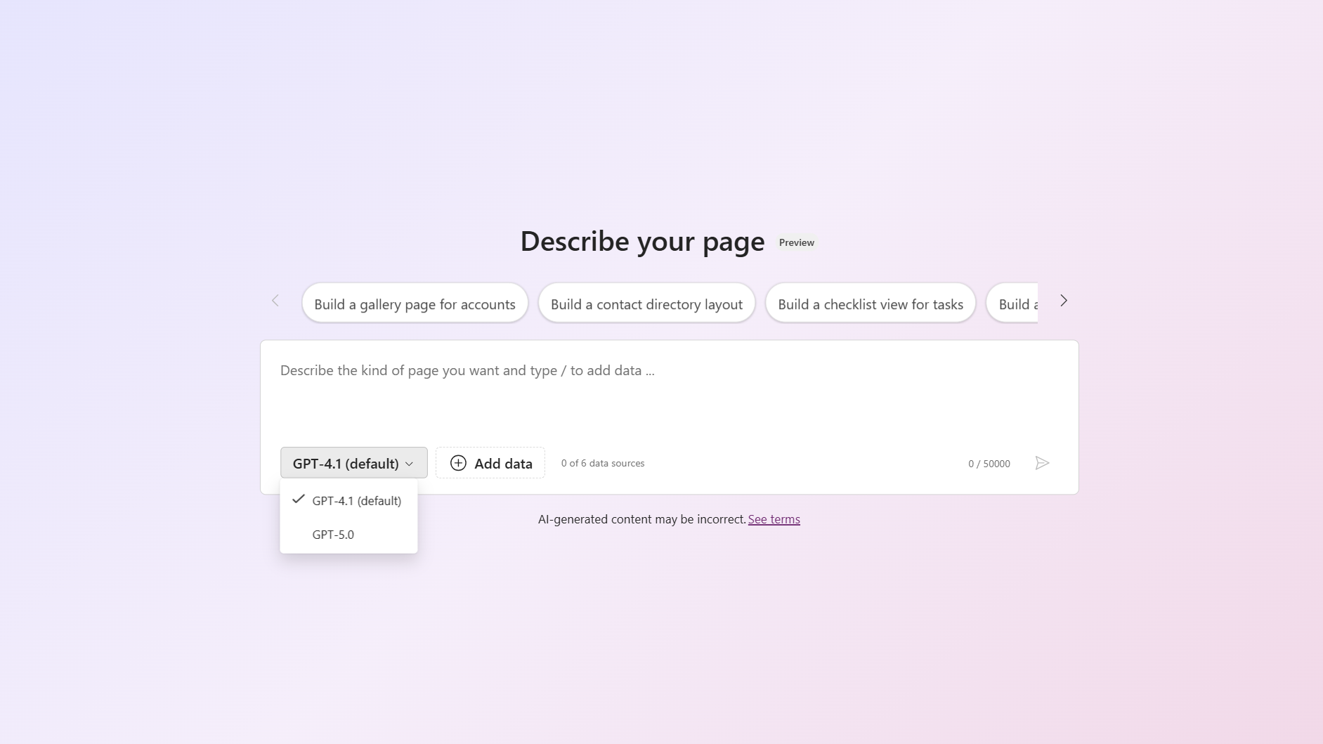 Power Apps Generative Pages + Code